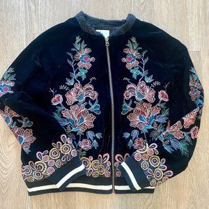 Elevenses designer floral jacket and pants set